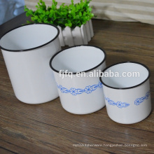 Christmas enamel canister set,enamel tumbler